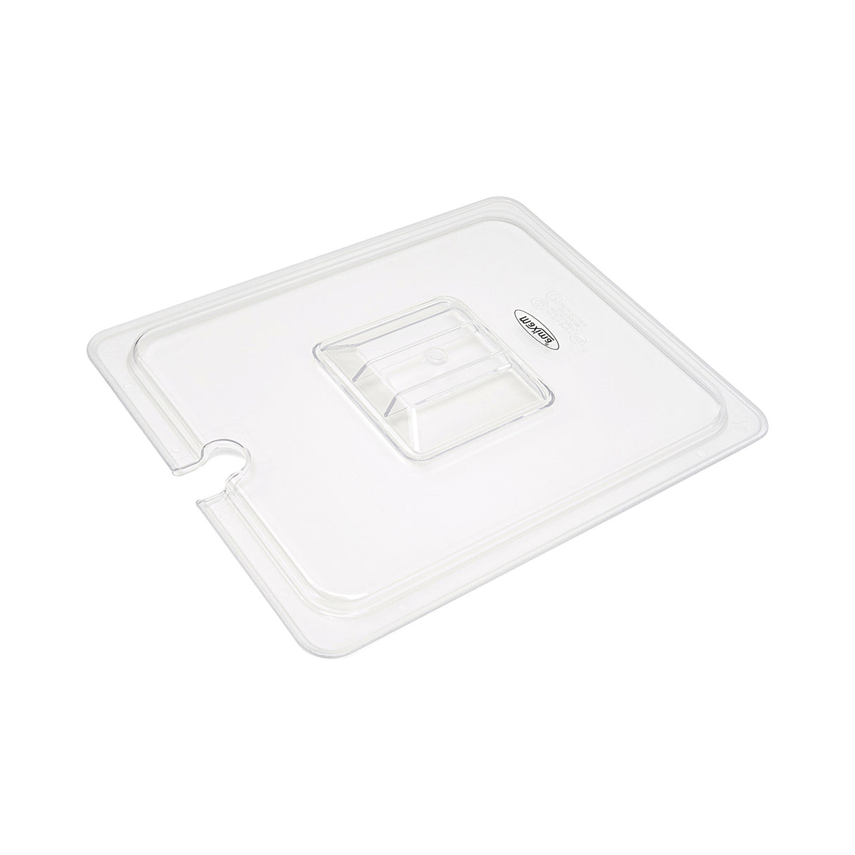 Maxima Gastronorm Lid - 1/2 GN - Polycarbonate - with Recess - 09367937