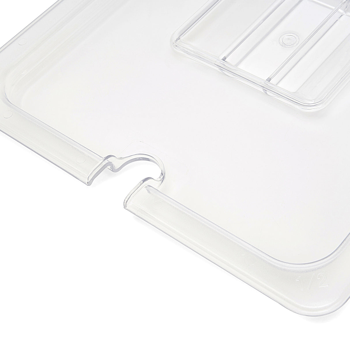 Maxima Gastronorm Lid - 1/2 GN - Polycarbonate - with Recess - 09367937