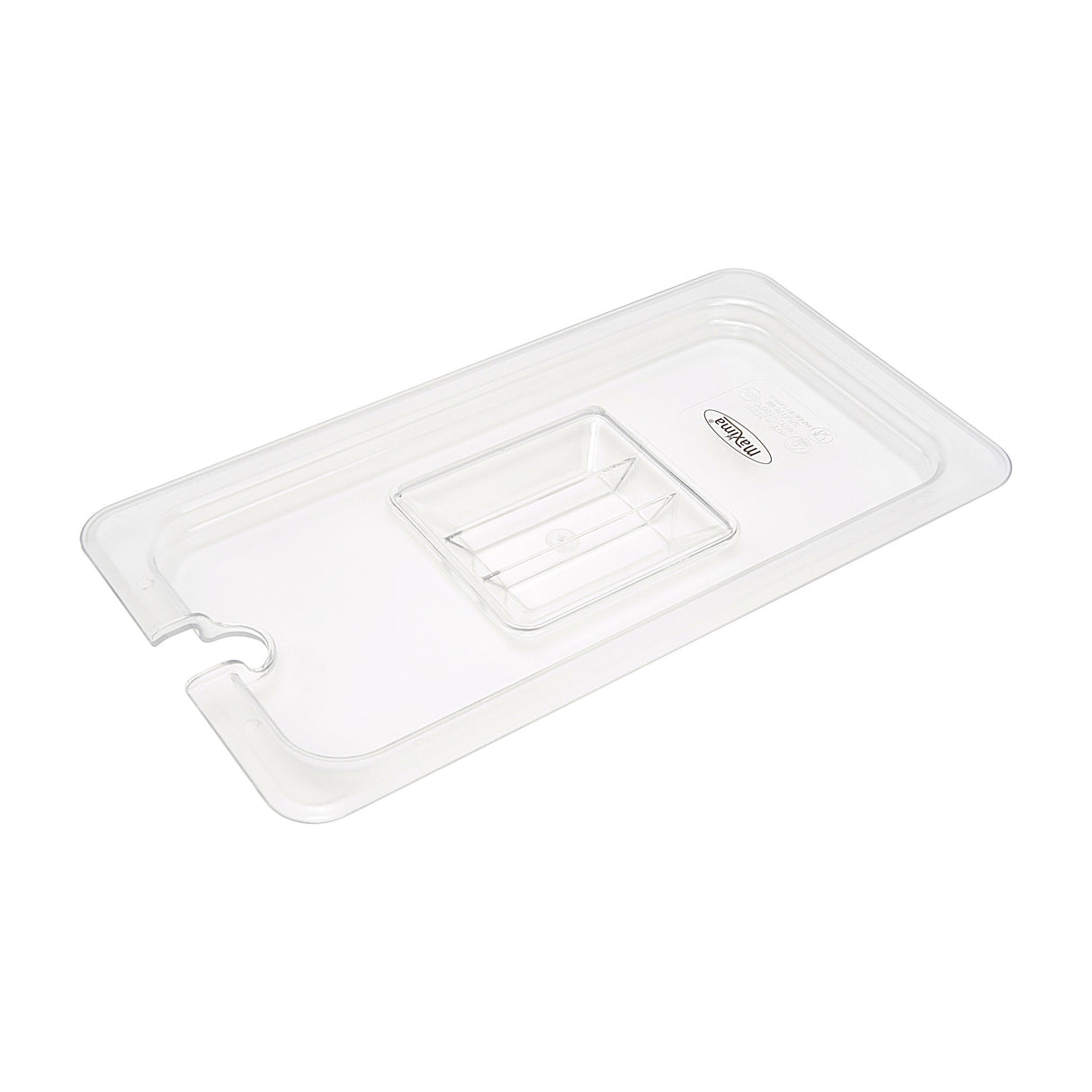 Maxima Gastronorm Lid - 1/3 GN - Polycarbonate - with Recess - 09367938