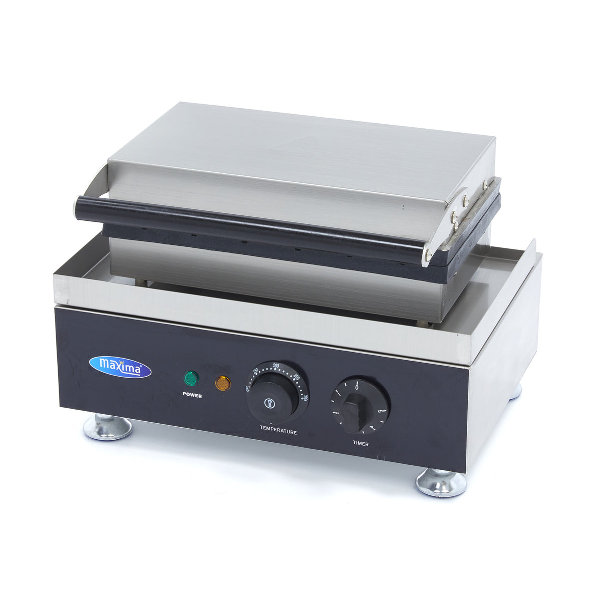 Wafelijzer - 6 Stuks - Corndog - 2 Motieven - MAXIMA