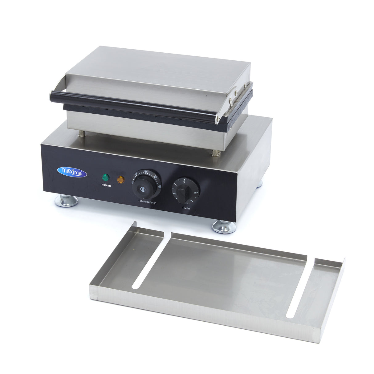 Wafelijzer - 6 Stuks - Corndog - 2 Motieven - MAXIMA