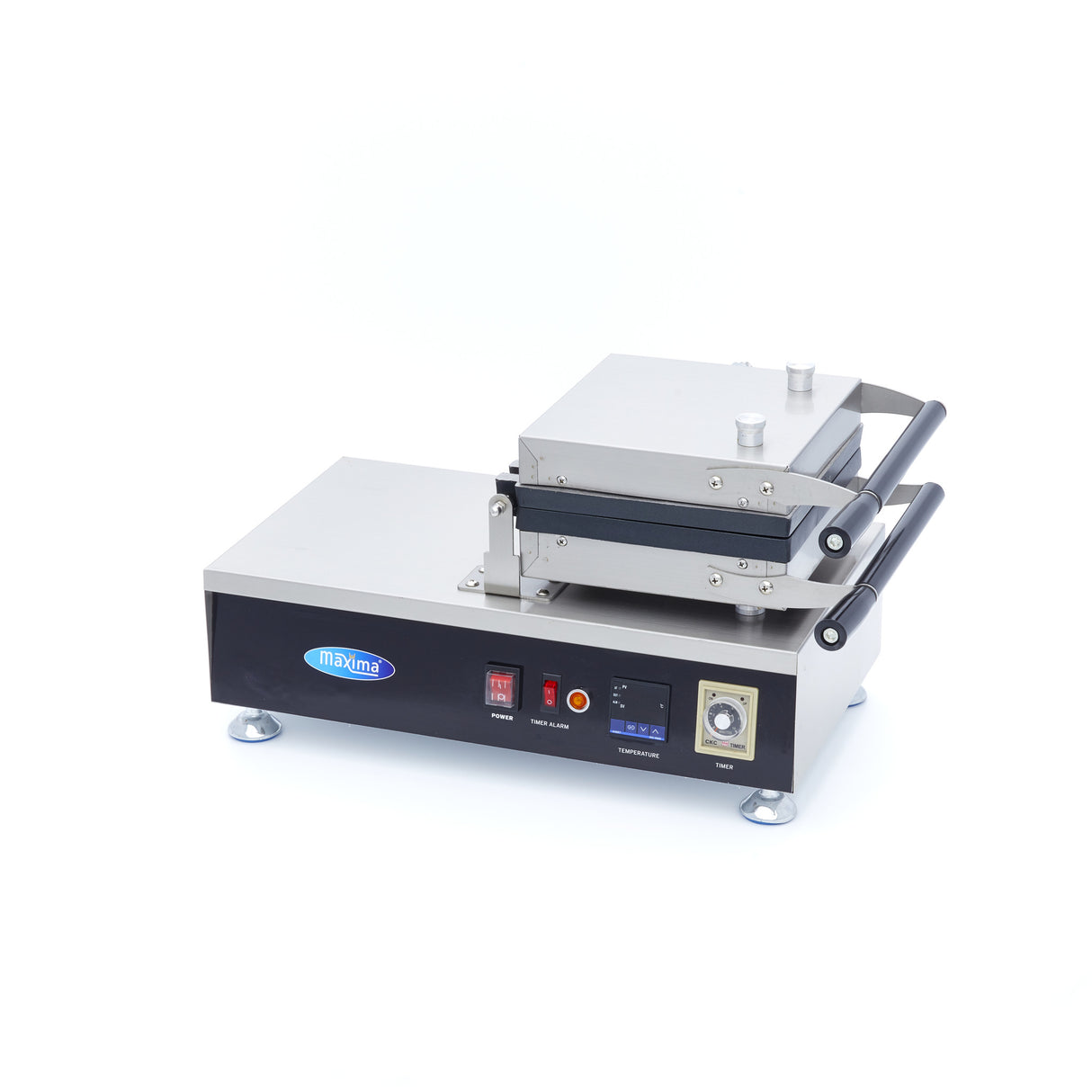 Wafelijzer - 2 Stuks - Brusselse Wafel - Draaibaar - Digitaal - MAXIMA