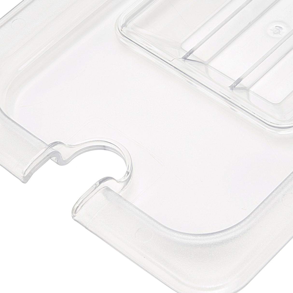 Maxima Gastronorm Lid - 1/6 GN - Polycarbonate - with Recess - 09367940