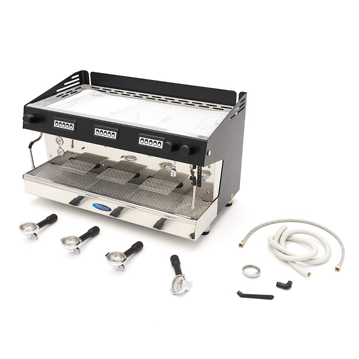 Espressomachine - 3 Pistons - 540 Kopjes per Uur - MAXIMA