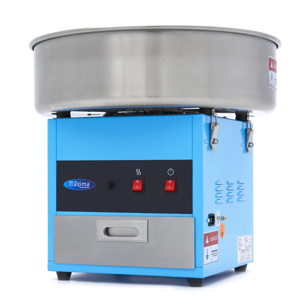 Maxima Zuckerwattemaschine – Ø 52cm - Blau - 09506001