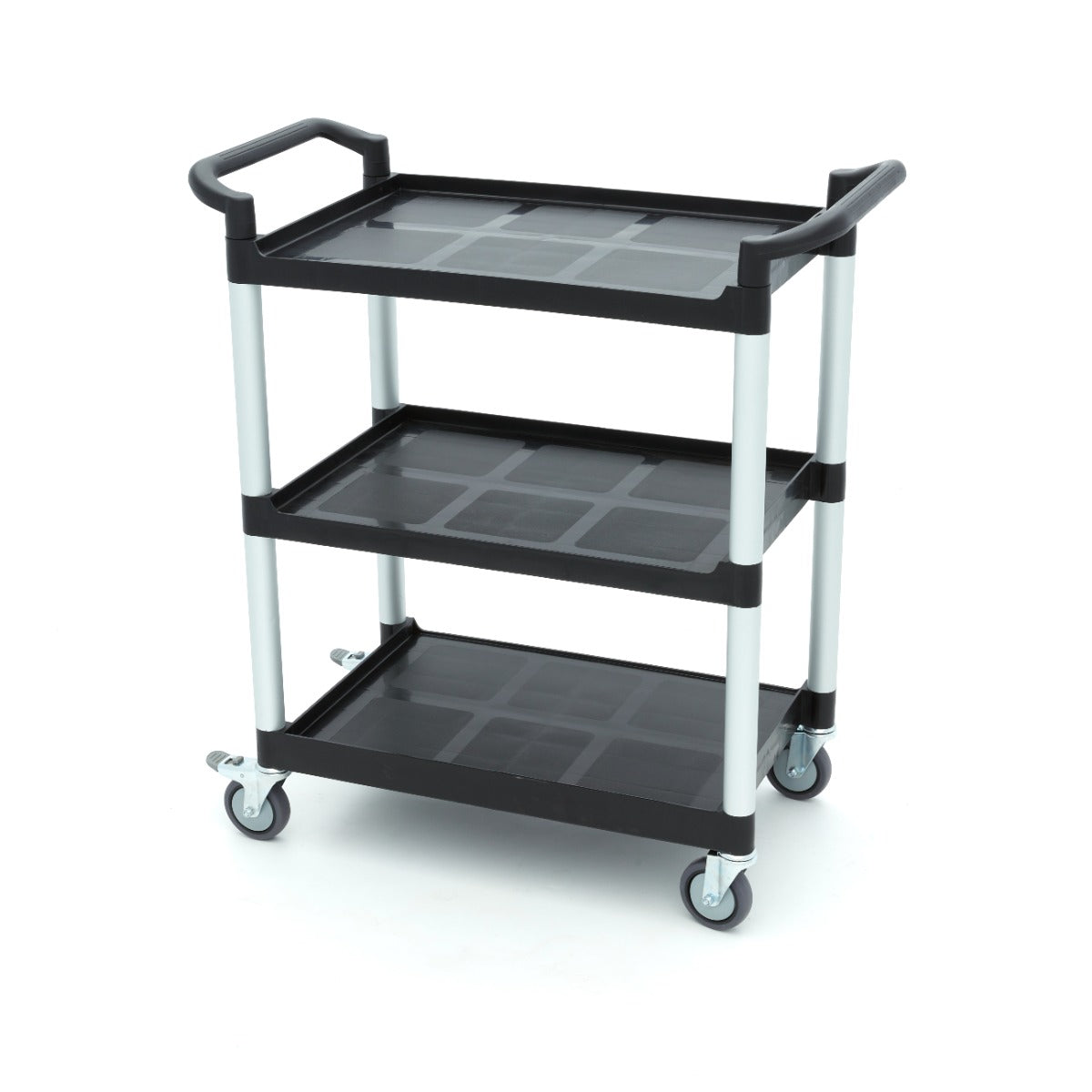 Maxima Serving Trolley – 3 Plastic Shelves – 86,5 x 42,5cm - 09507001