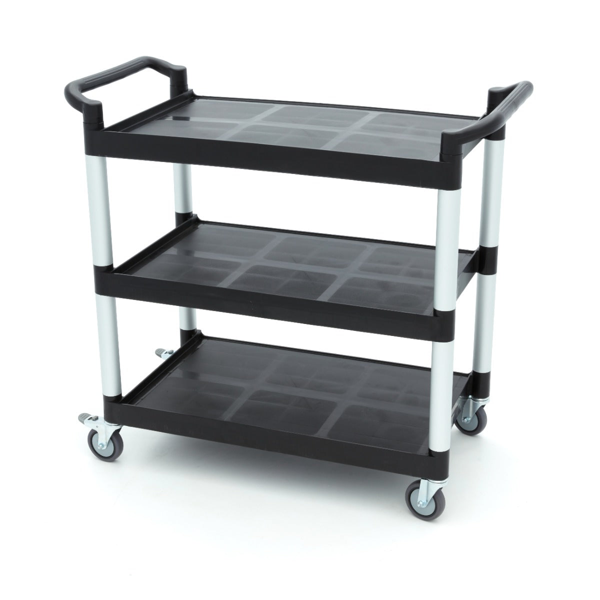 Maxima Serving Trolley – 3 Plastic Shelves – 103 x 50,5cm - 09507002