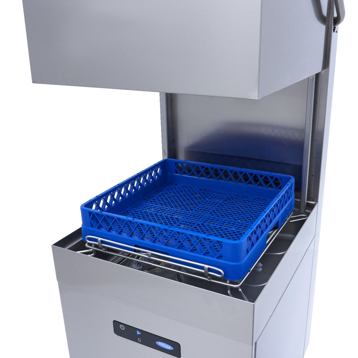 Maxima Pass Through Dishwasher - 50 x 50cm - With Rinse Aid and Soap Pumps - Digital Display - 400V - 09211008