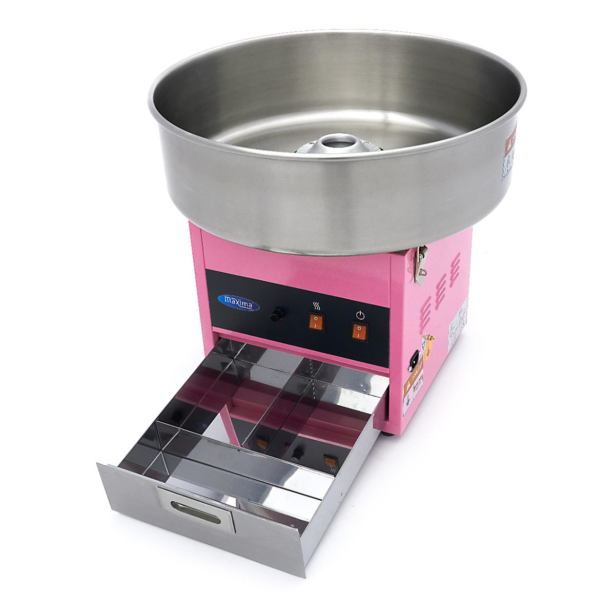 Suikerspinmachine – Ø 52 cm – Roze - MAXIMA