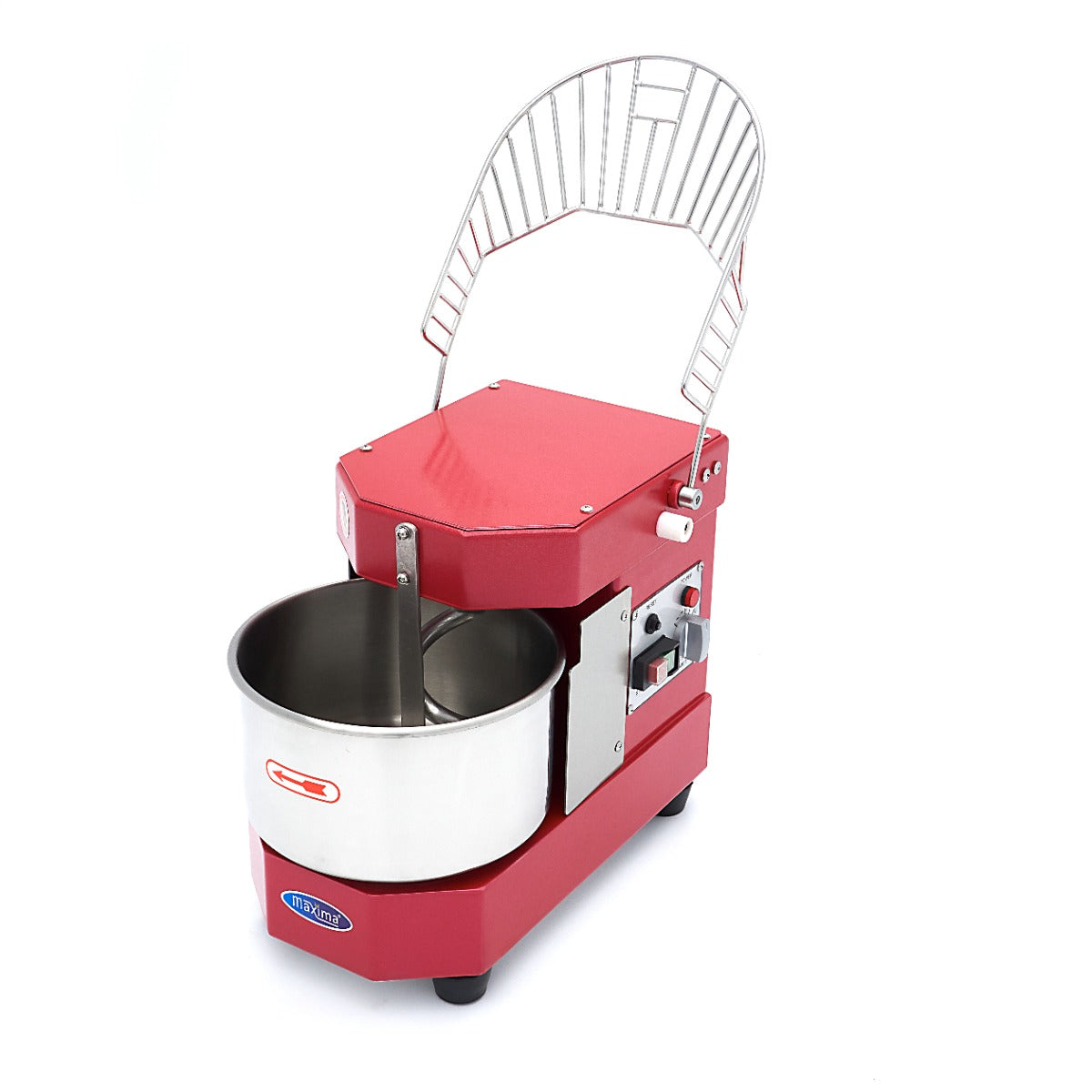 Maxima Dough Mixer - 8L - 4,5kg Dough - Raspberry Red - 09361013