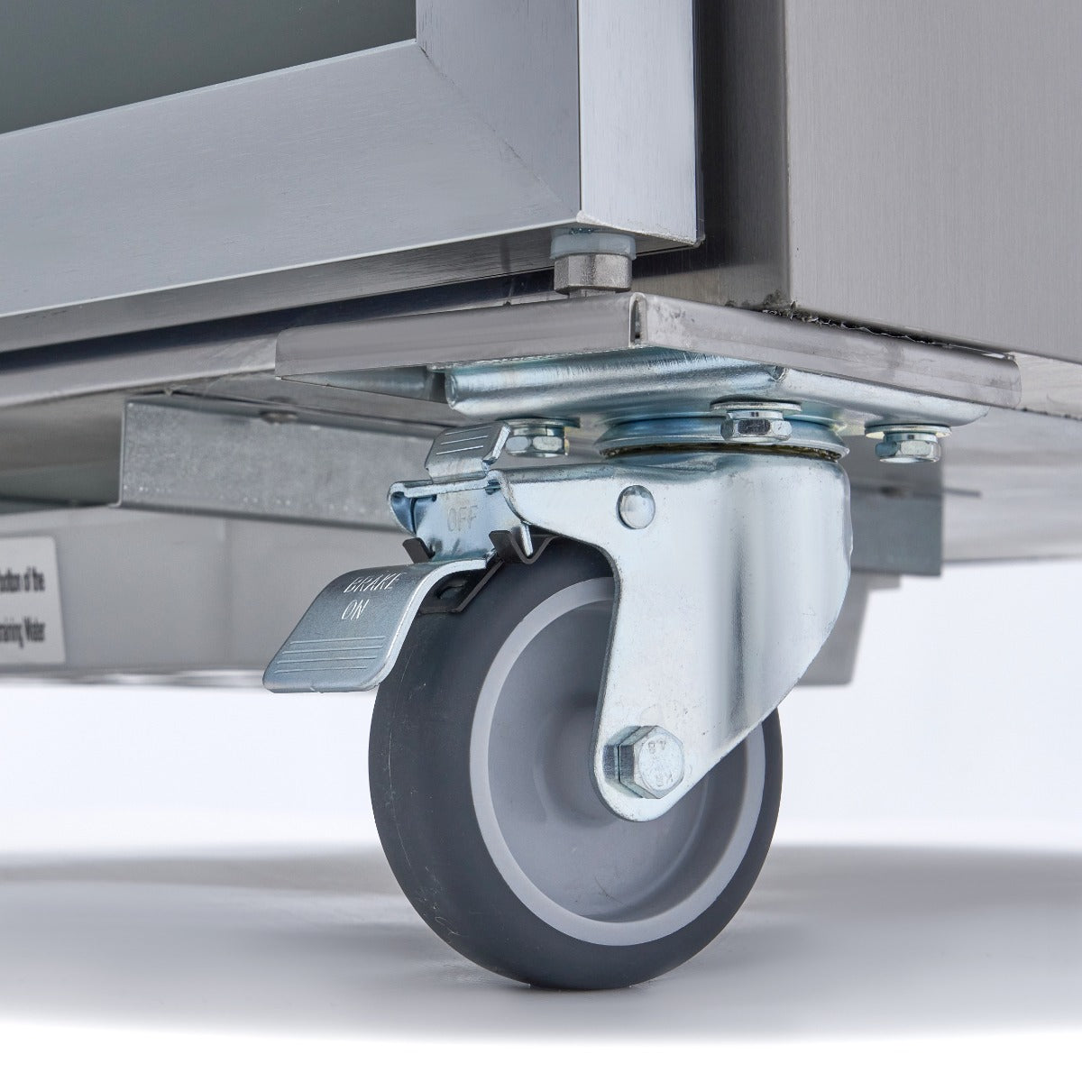 Maxima Freezer - 1200L - 6 Adjustable Shelves (2/1GN) - Stainless Steel - with Glass Door - 09400016