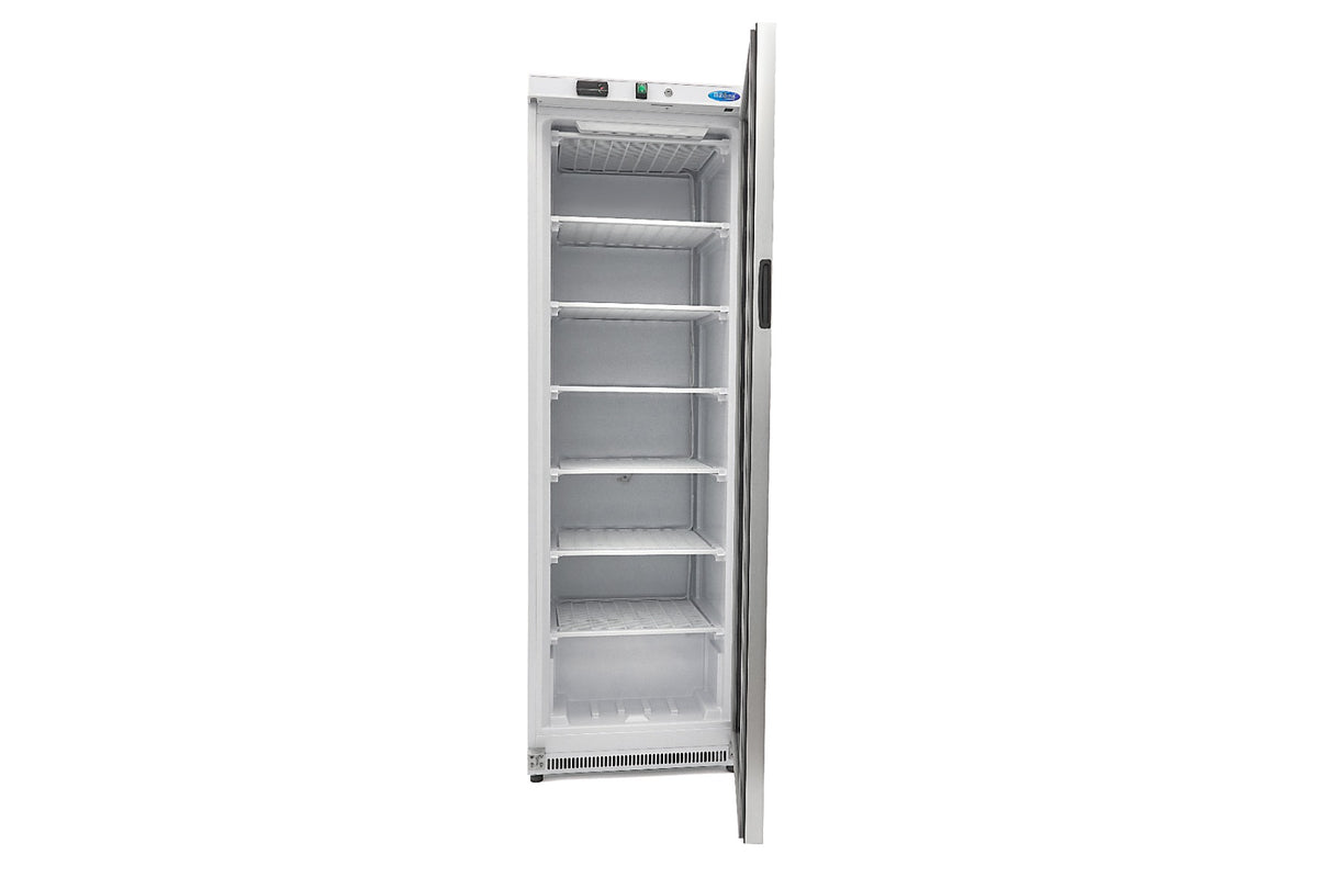 Maxima Freezer - 400L - White - with Glass Door - 09405019