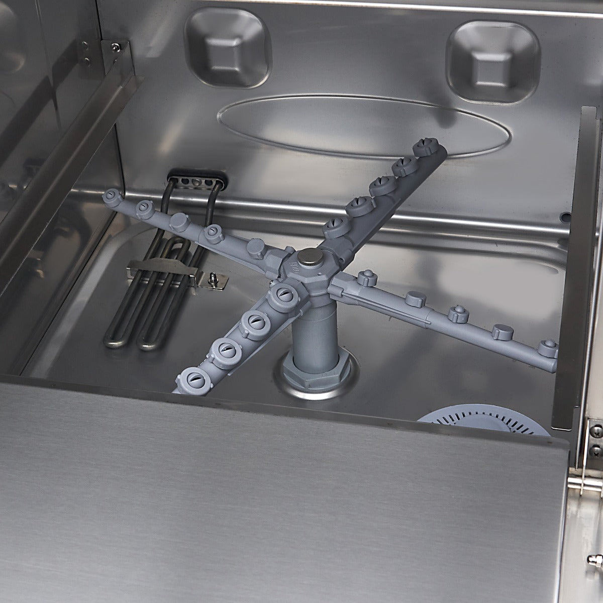 Maxima Undercounter Dishwasher - 50 x 50cm - with Rinse Aid Pump - Digital Display - 400V - 09211005