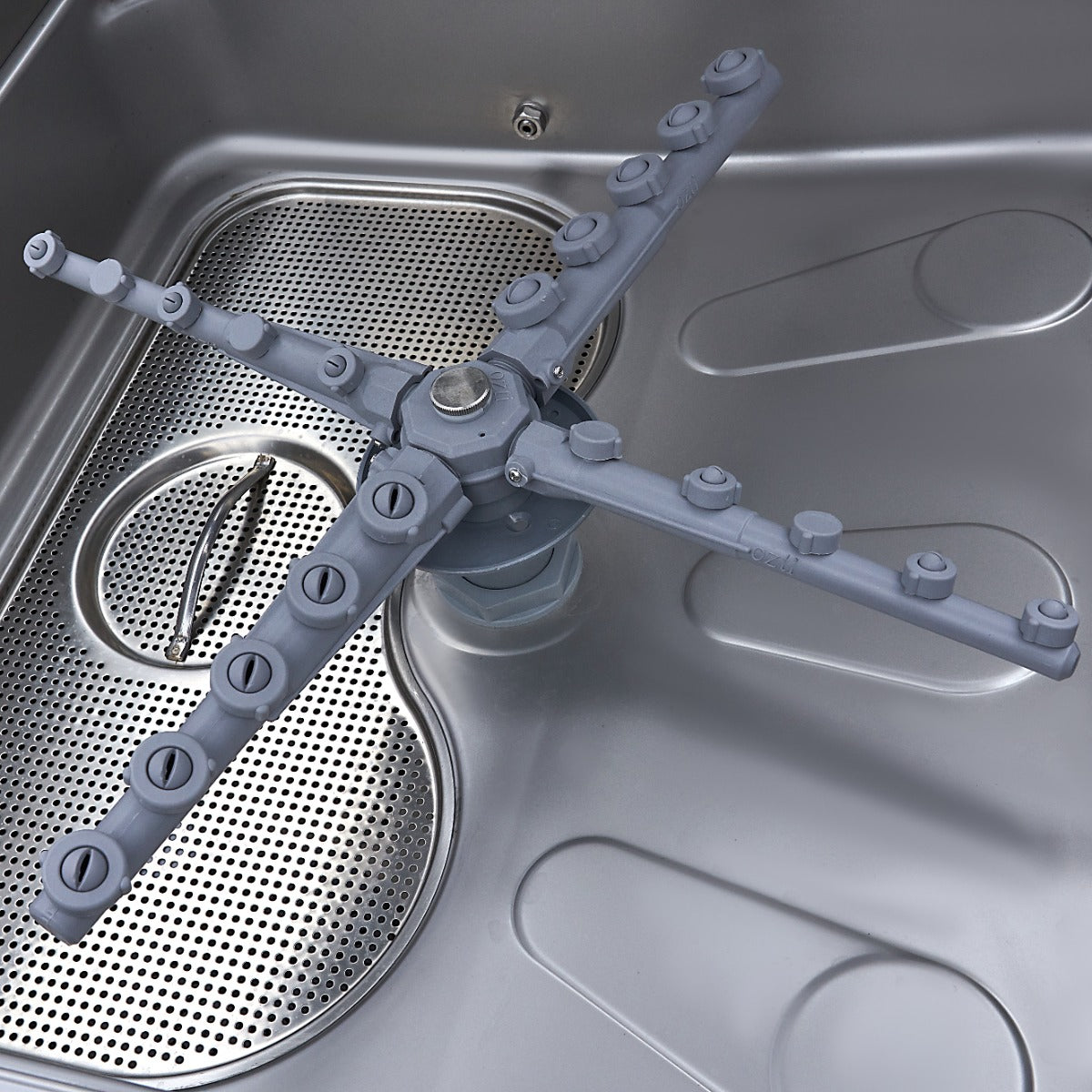 Maxima Pass Through Dishwasher - 50 x 50cm - With Rinse Aid and Soap Pumps - Digital Display - 400V - 09211008