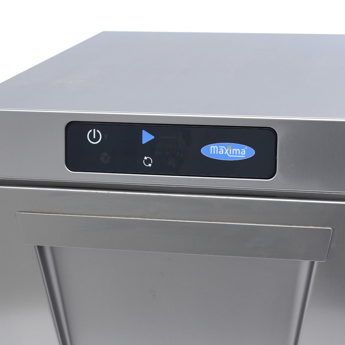 Maxima Undercounter Dishwasher - 40 x 40cm - with Drain, Rinse Aid and Soap Pump - Digital Display - 230V - 09211003