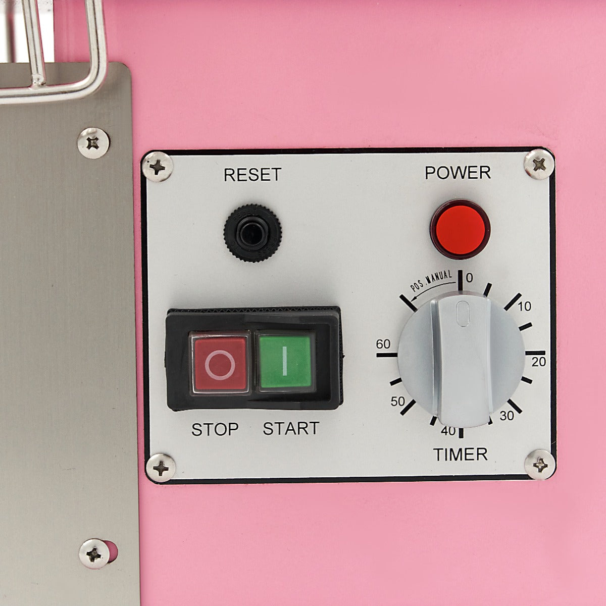 Maxima Dough Mixer - 8L - 4,5kg Dough - Pink - 09361012