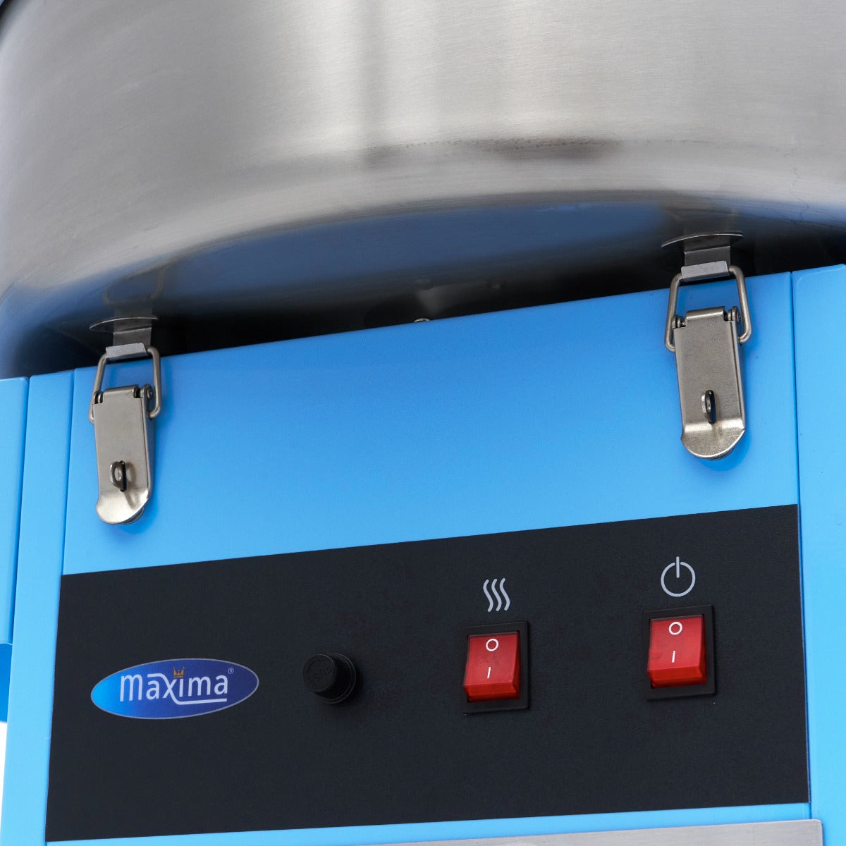 Suikerspinmachine – Ø 52 cm – Blauw – met Onderstel - MAXIMA