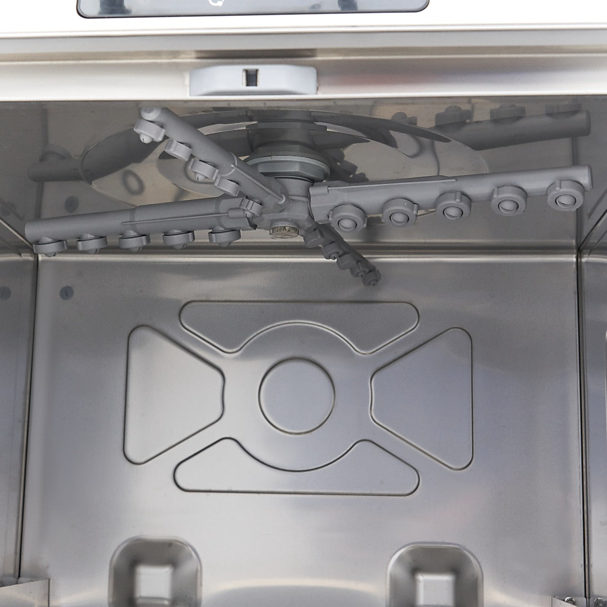 Horeca Vaatwasser - 50 x 50 cm - met Glansspoelpomp - Digitaal Display - 230V - MAXIMA