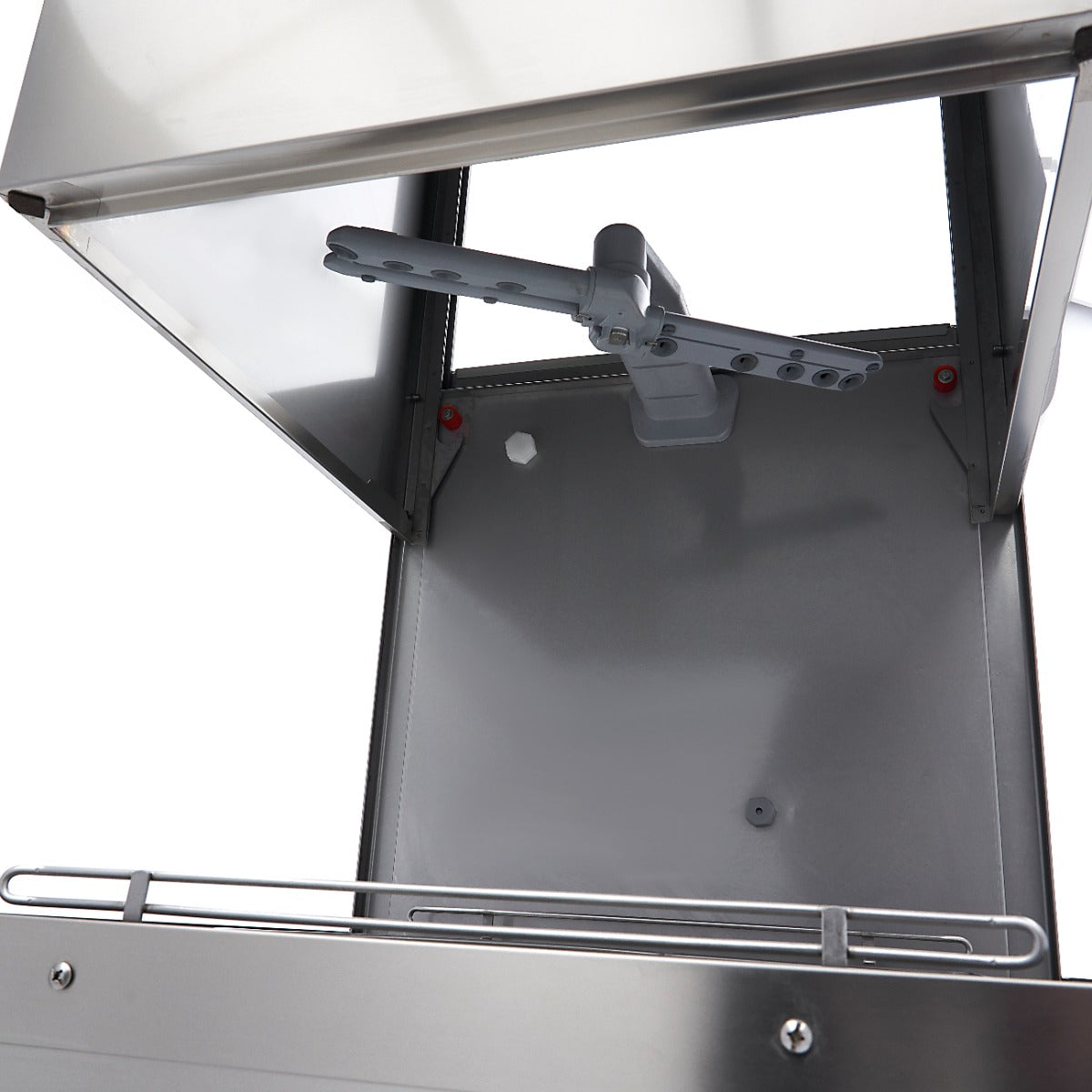 Maxima Pass Through Dishwasher - 50x50cm - With Drain, Rinse Aid and Soap Pumps - 400V - 09240080