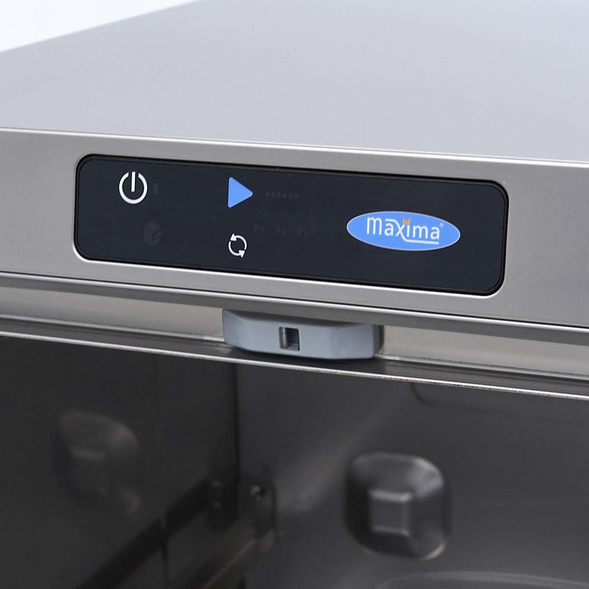 Maxima Undercounter Dishwasher - 50 x 50cm - with Rinse Aid Pump - Digital Display - 400V - 09211005