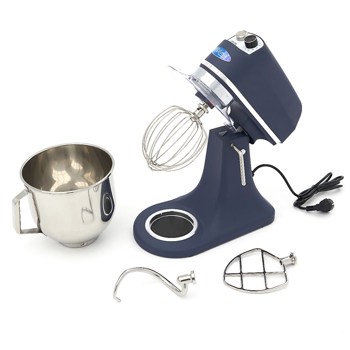 Maxima Stand Mixer - 7L - Up to 2kg Dough - Steel Blue Matt - 09360775