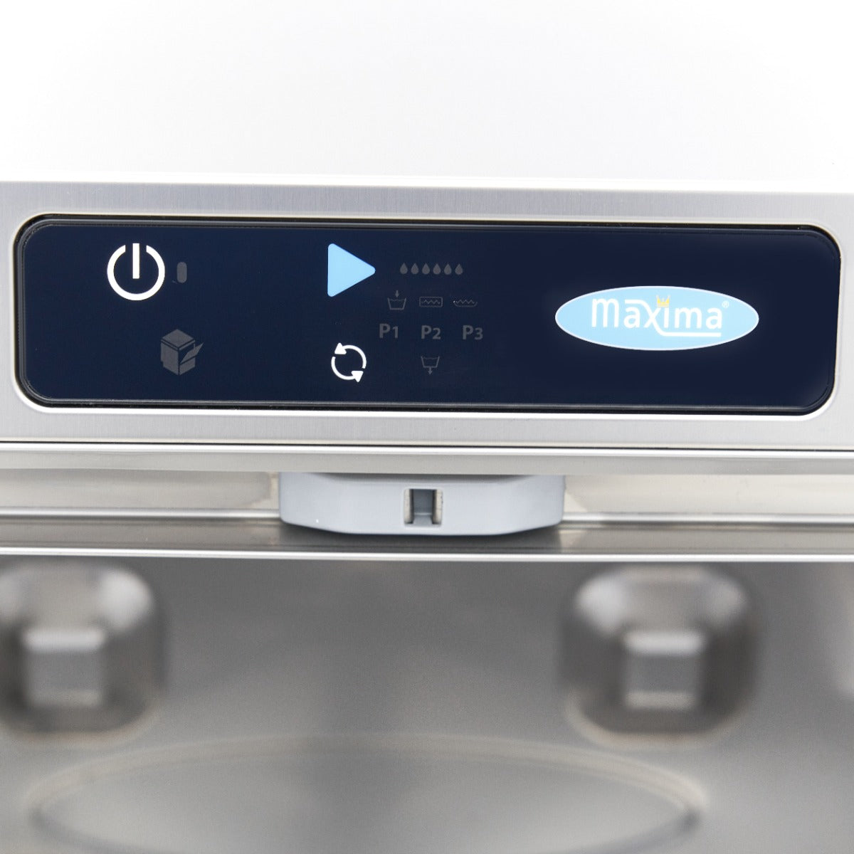 Horeca Vaatwasser - 50 x 50 cm - met Glansspoelpomp - Digitaal Display - 230V - MAXIMA