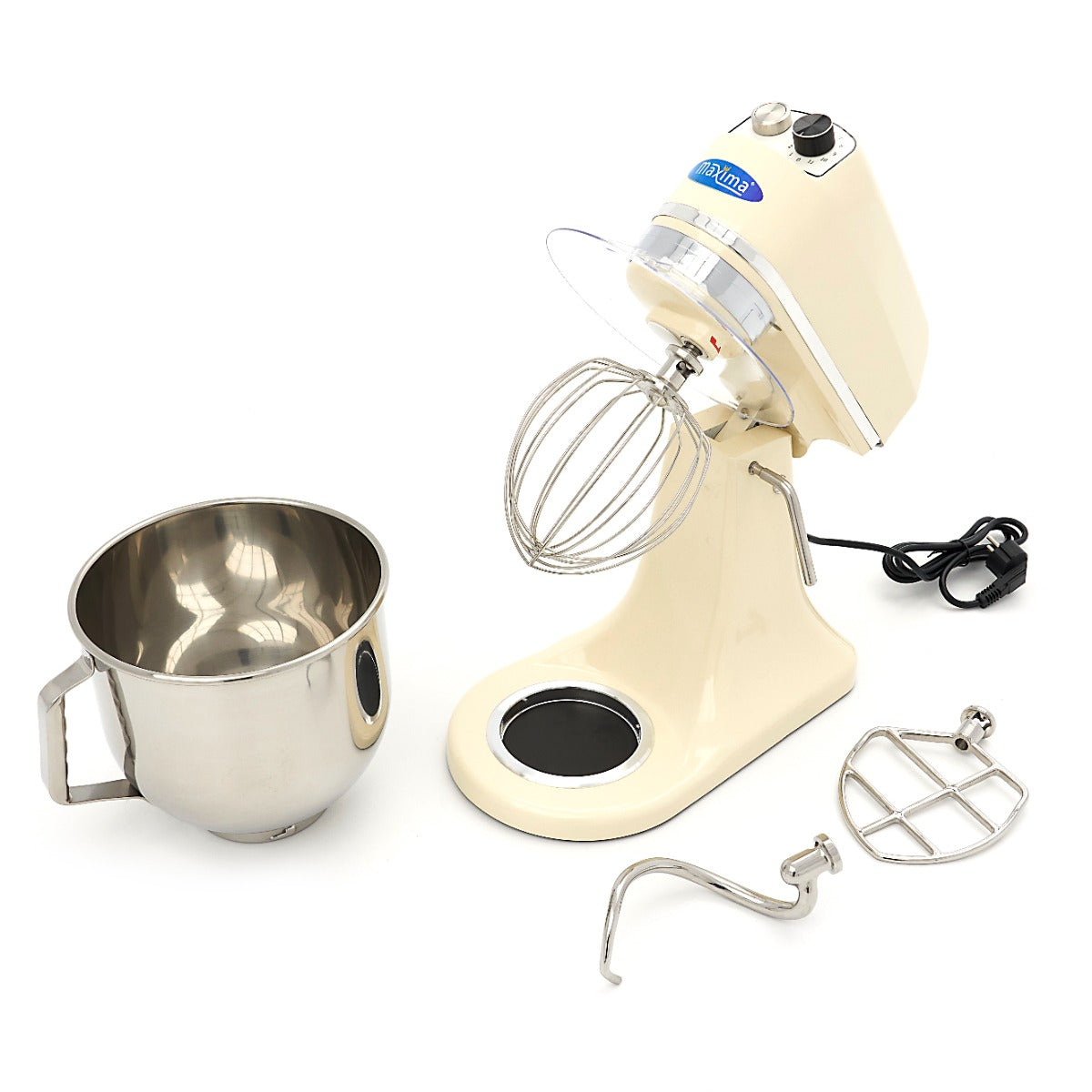 Maxima Stand Mixer - 7L - Up to 2kg Dough - Ivory - 09360780
