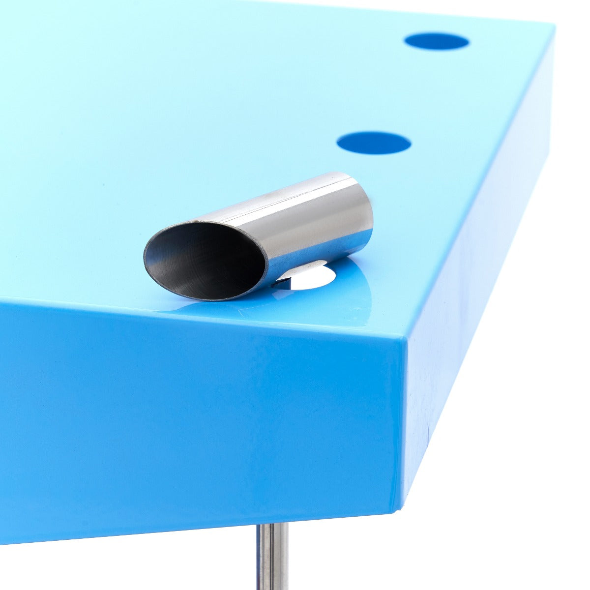 Suikerspinmachine – Ø 52 cm – Blauw – met Onderstel - MAXIMA