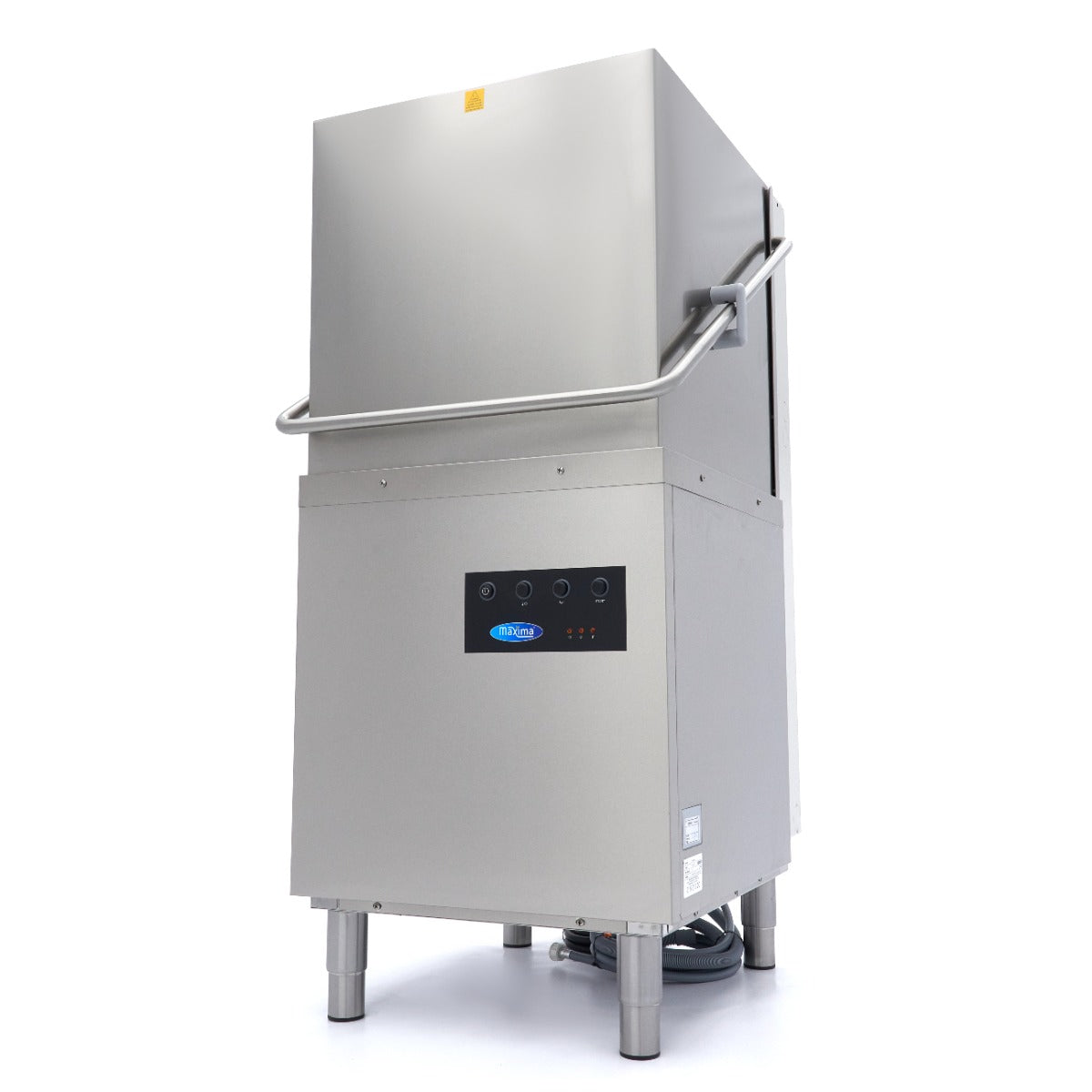 Maxima Pass Through Dishwasher - 50x50cm - With Drain, Rinse Aid and Soap Pumps - 400V - 09240080