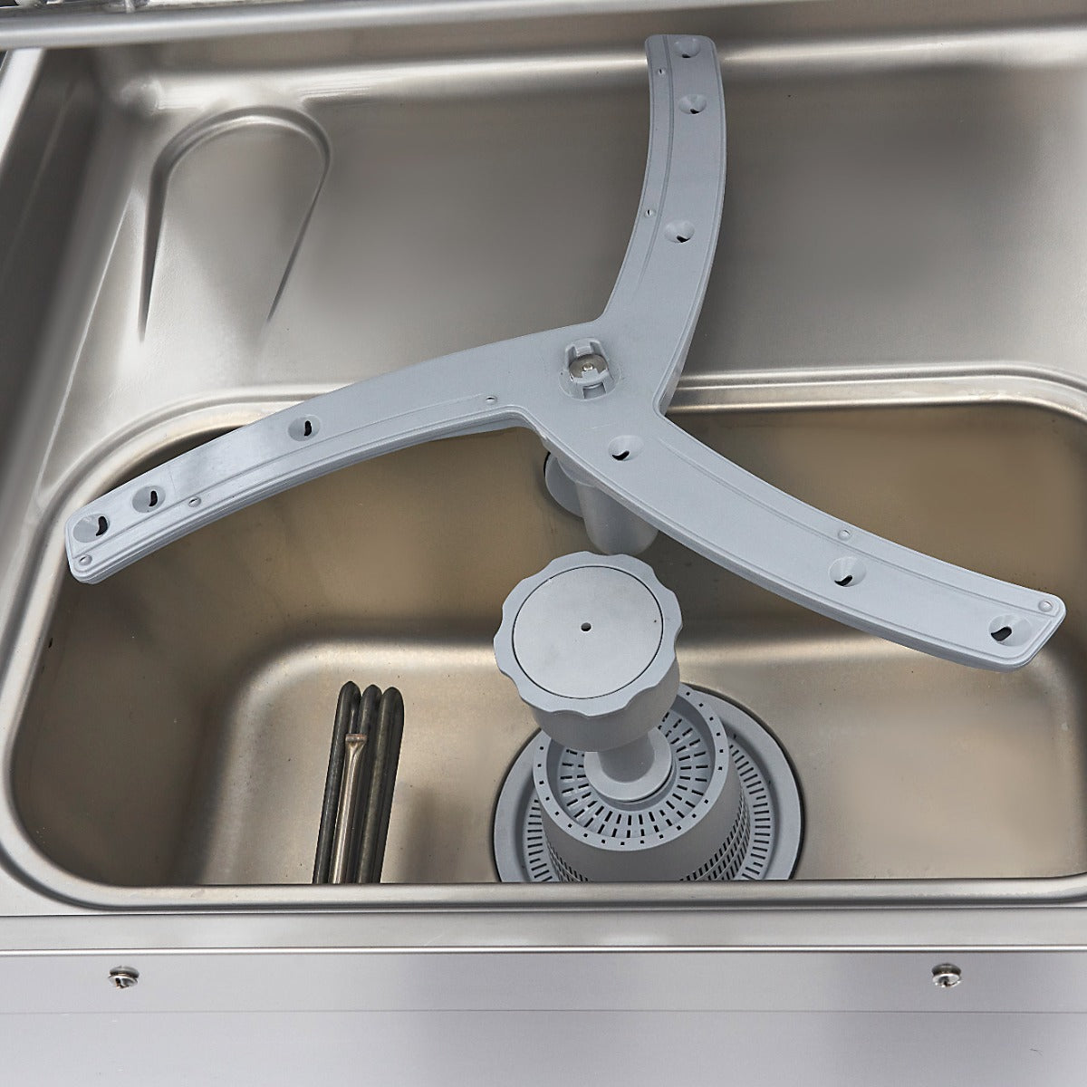 Maxima Pass Through Dishwasher - 50x60cm - With Rinse Aid and Soap Pumps - 400V - 09240140