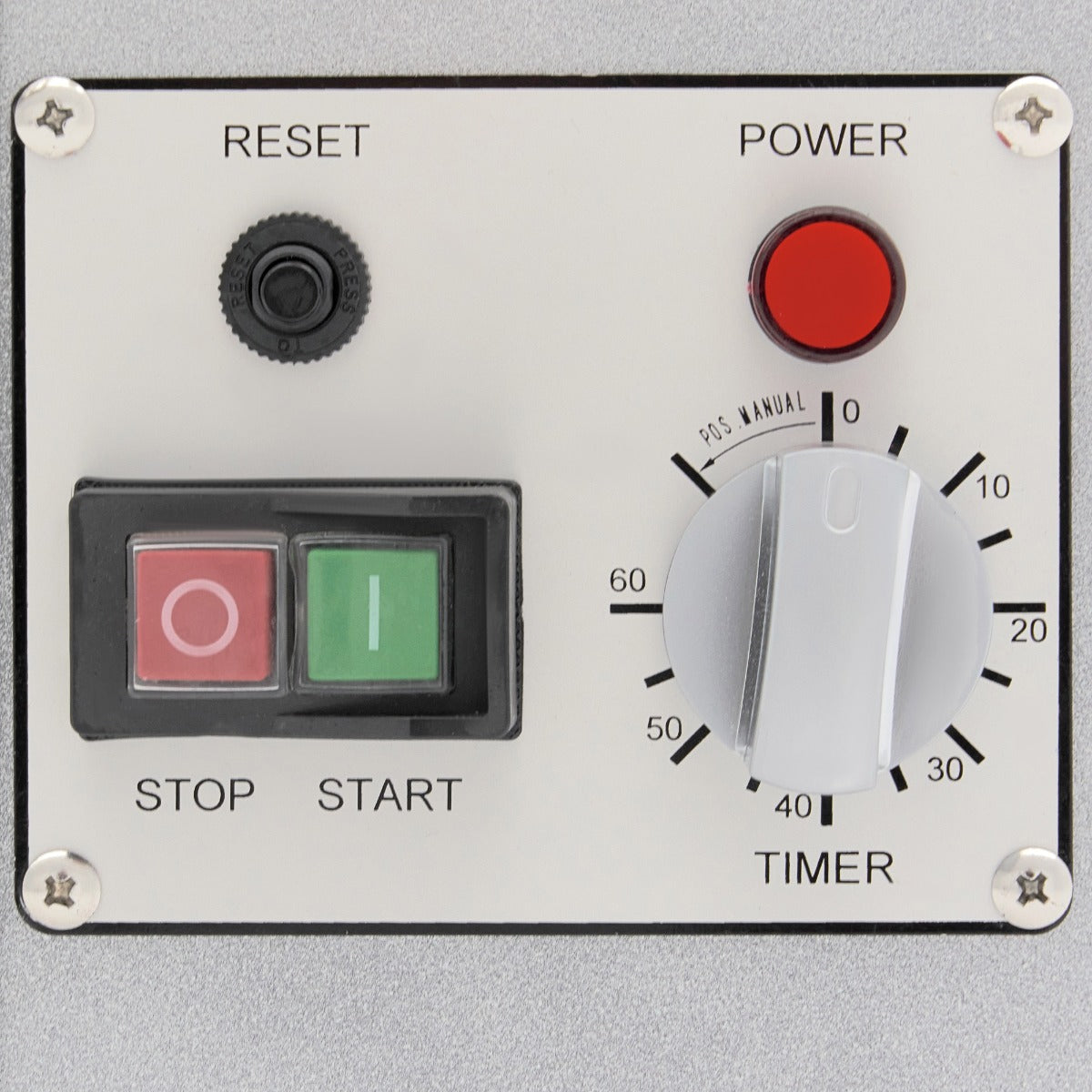 Maxima Dough Mixer - 8L - 4,5kg Dough - Silver - 09361002