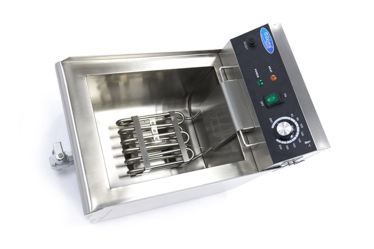 Maxima Deep Fryer - 13L - 1 Basket - with Drain Tap - 09365230