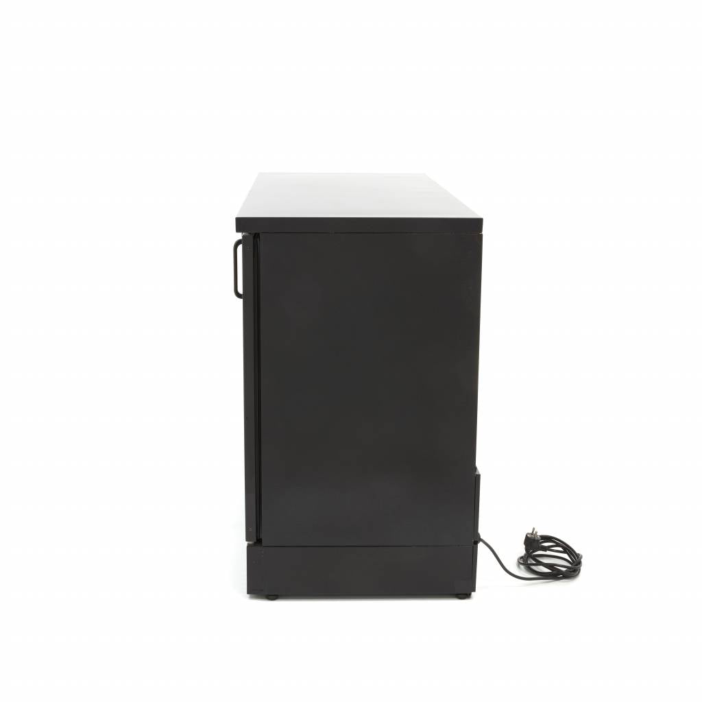 Maxima Drinks Fridge - 341L - 3 Hinged Doors - 6 Adjustable Shelves - 09400910