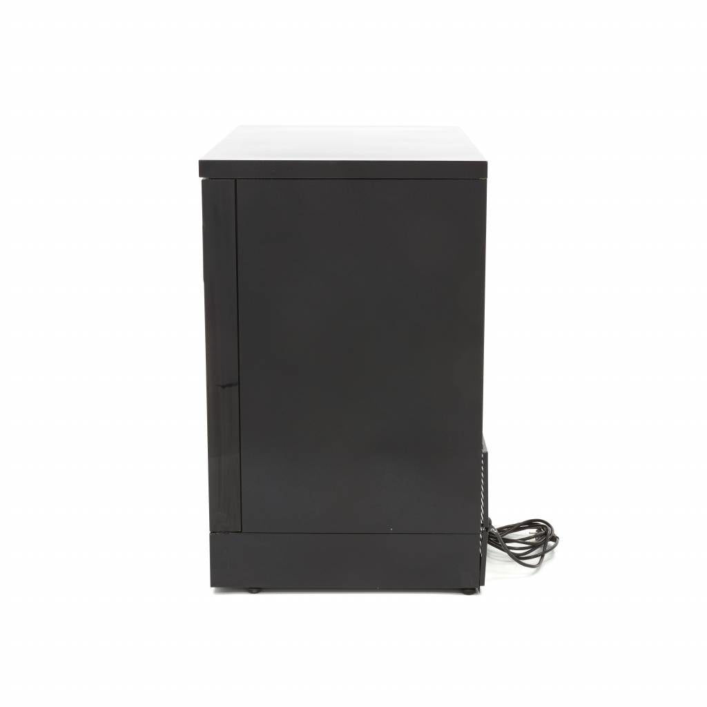 Maxima Drinks Fridge - 227L - 2 Sliding Doors - 4 Adjustable Shelves - 09400915