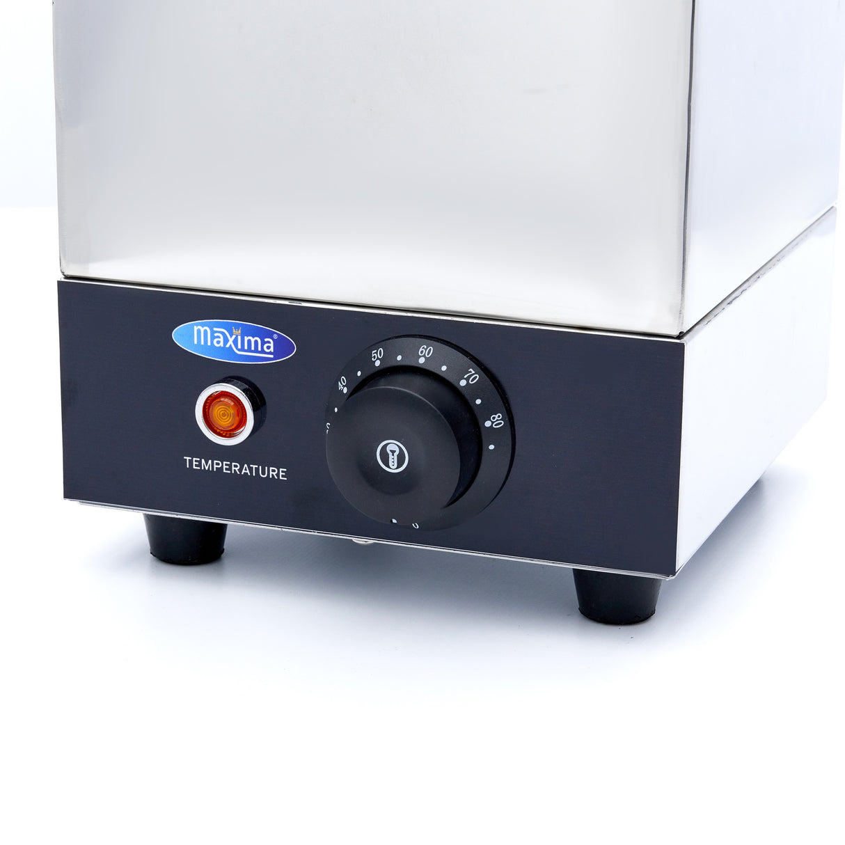 Maxima Heated Sauce Dispenser - 2L - with Pump - 09374100