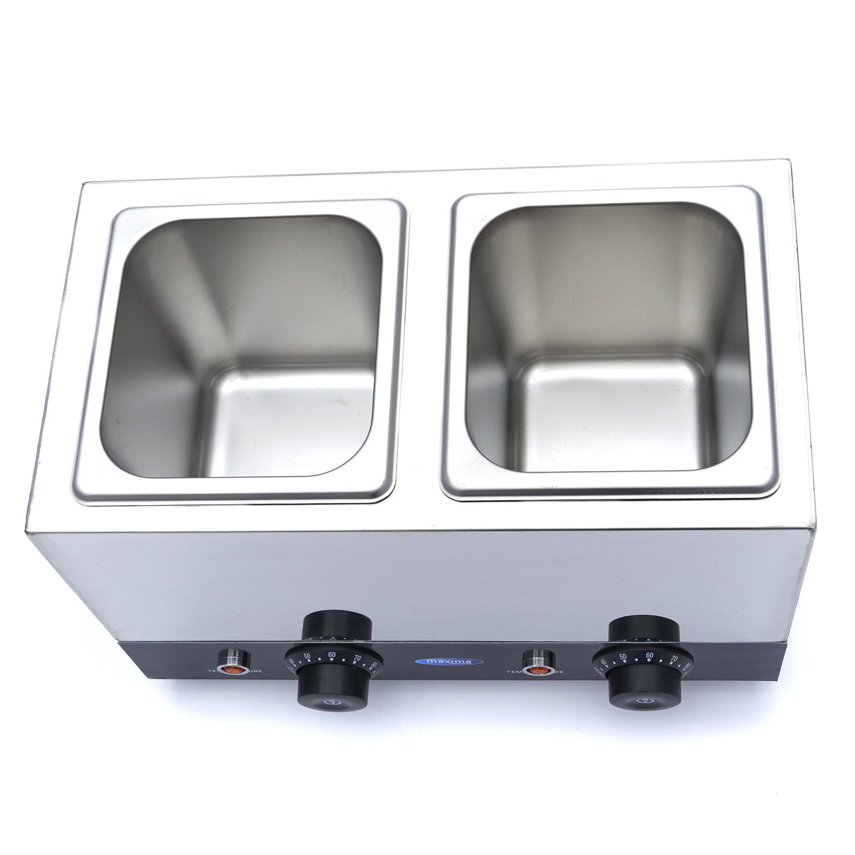 Maxima Heated Sauce Dispenser - 2 x 2L - with Pumps - 09374101