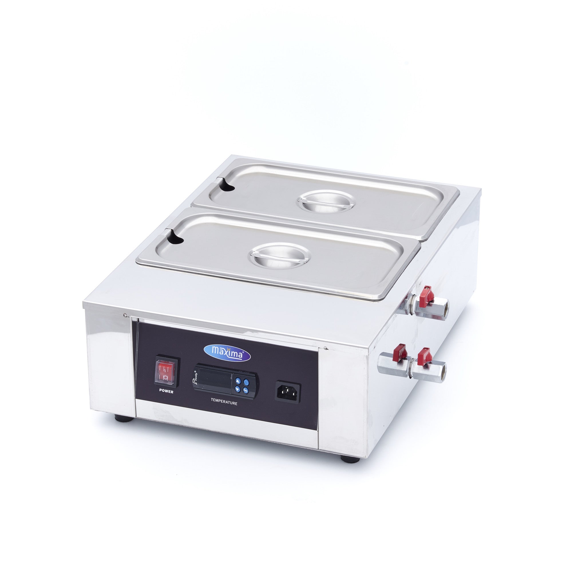 Chocoladesmelter - 2 x 1/3 GN 10 cm - MAXIMA