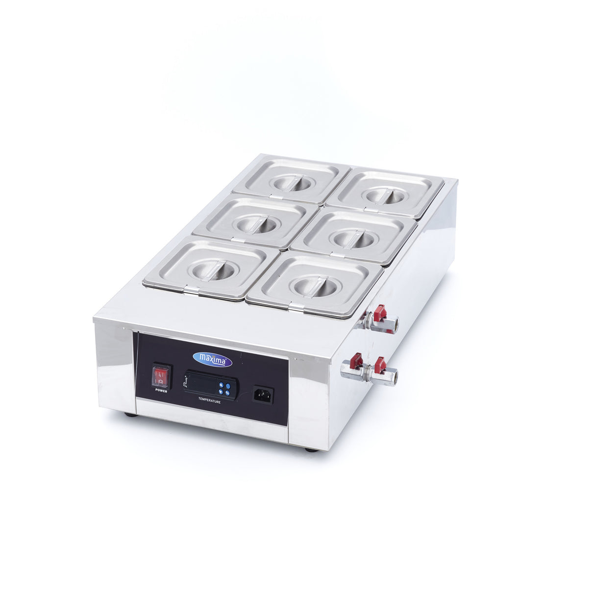 Chocoladesmelter - 6 x 1/6 GN 10 cm - MAXIMA