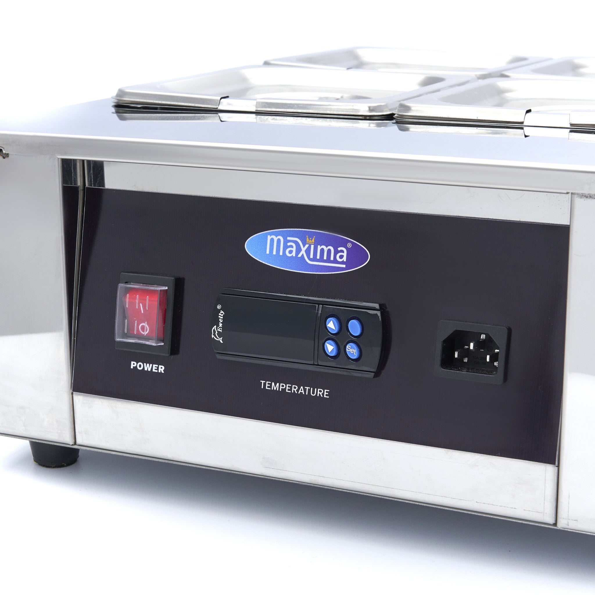 Chocoladesmelter - 6 x 1/6 GN 10 cm - MAXIMA