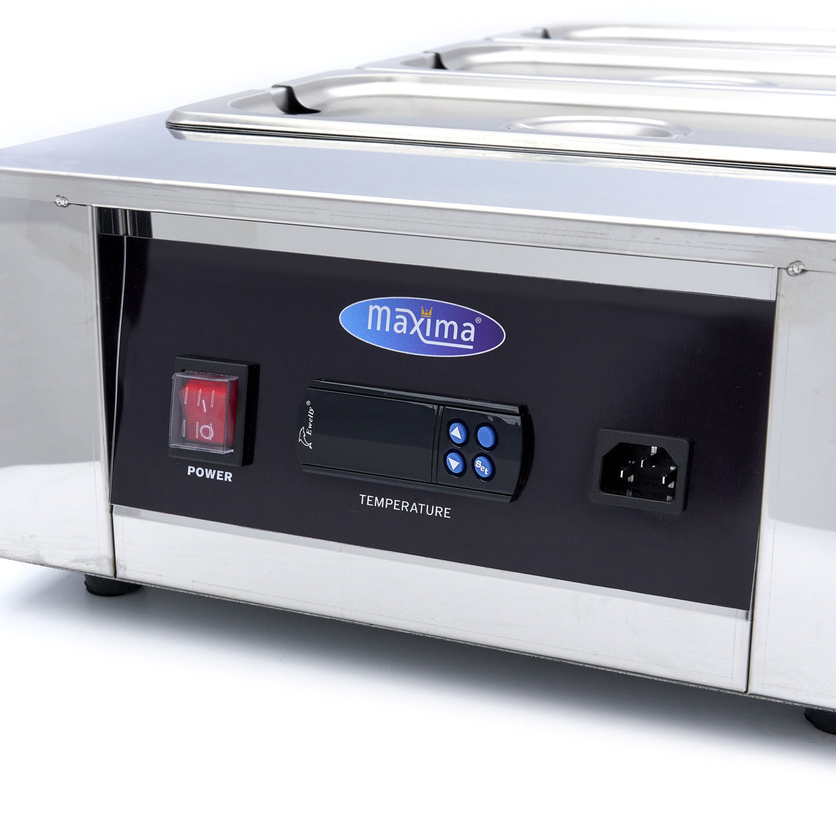 Chocoladesmelter - 3 x 1/3 GN 10 cm - MAXIMA