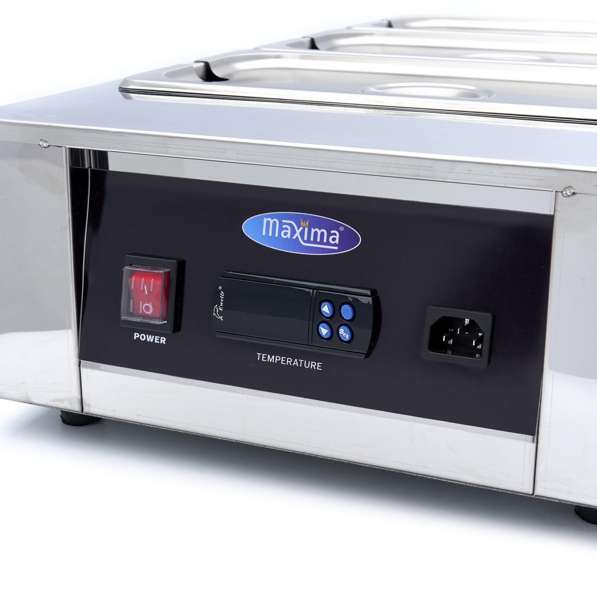 Chocoladesmelter - 3 x 1/3 GN 10 cm - MAXIMA