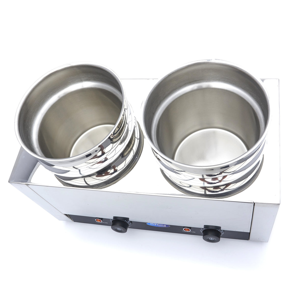 Maxima Hot Pot - 2 Pans - 2 x 5L - 09374022