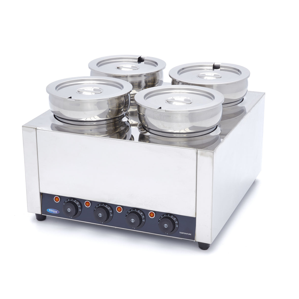 Maxima Hot Pot - 4 Pans - 4 x 5L - 09374021