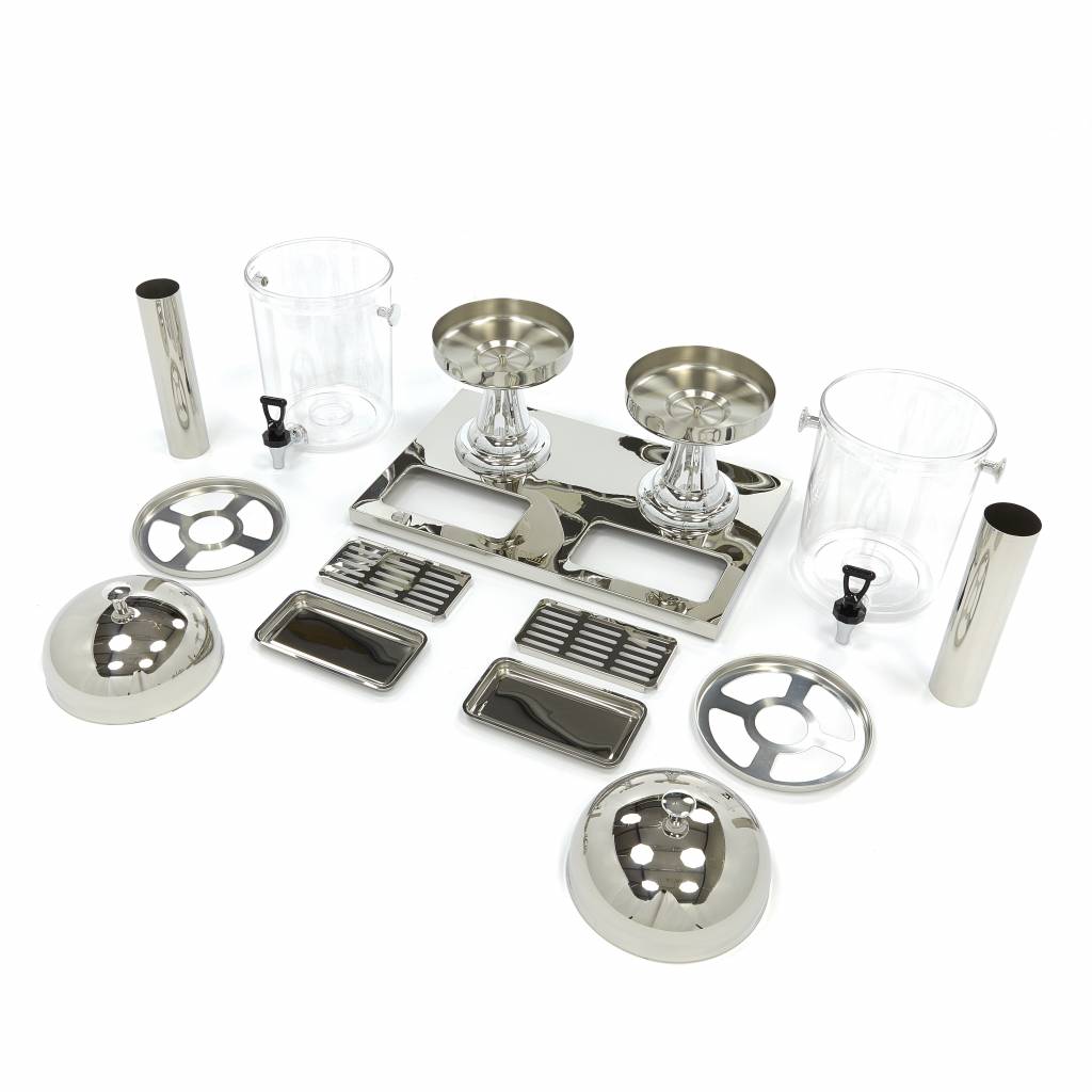 Drankdispenser - 2x 8 L - Centrale Koelbuis - Geen Stroom - MAXIMA