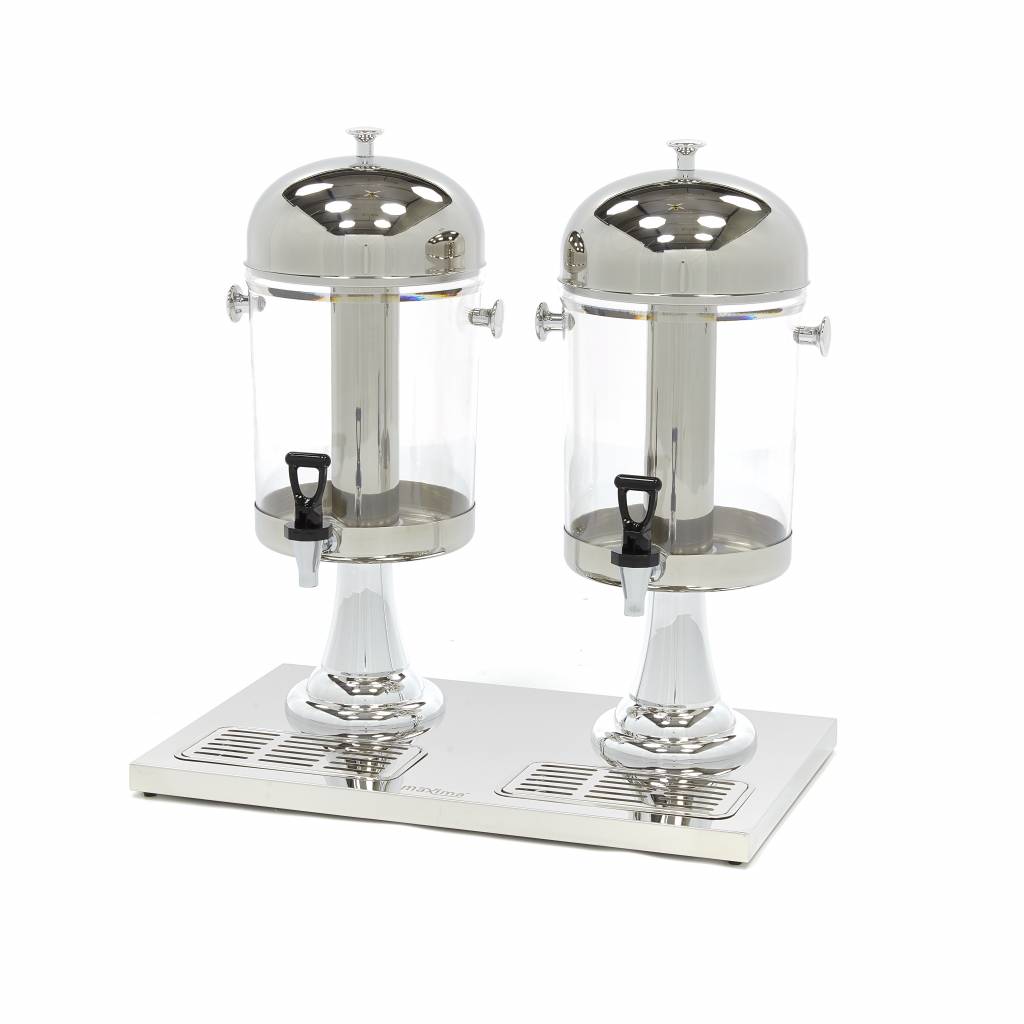 Drankdispenser - 2x 8 L - Centrale Koelbuis - Geen Stroom - MAXIMA