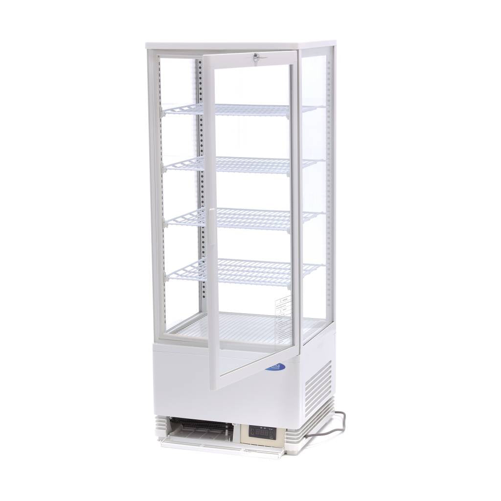 Maxima Display Fridge - 98L - 43cm - White - 09400810