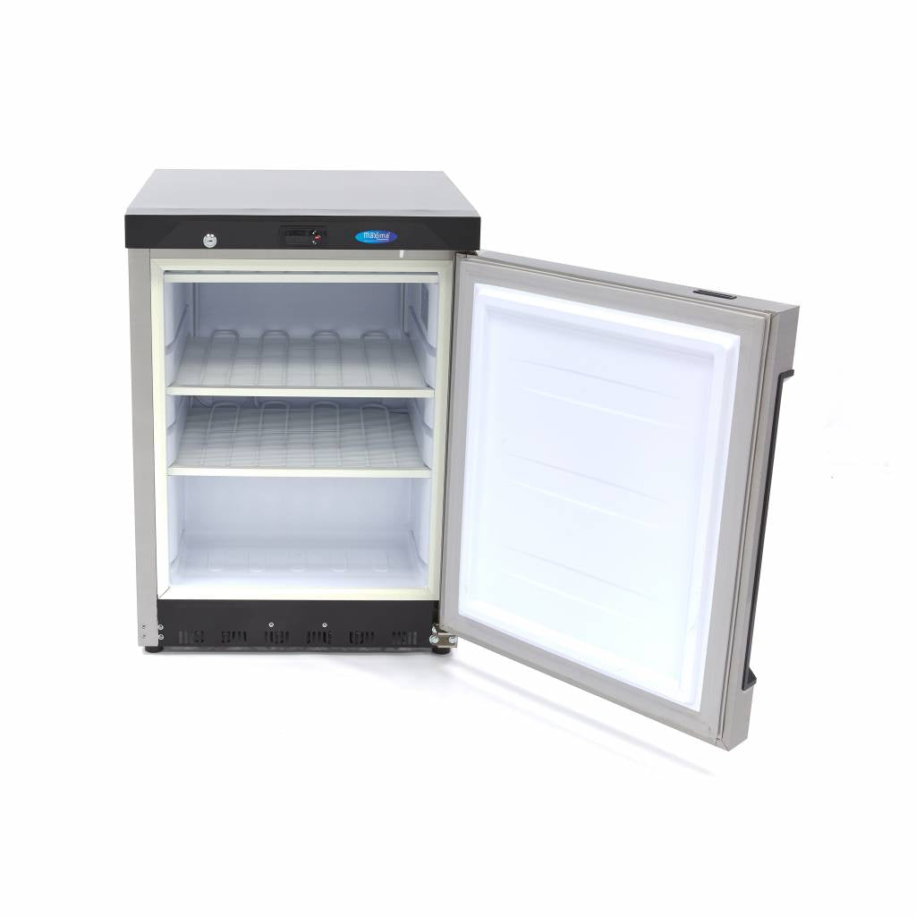 Maxima Freezer - 125L - 2 Fixed Shelves - Compact - 09400101