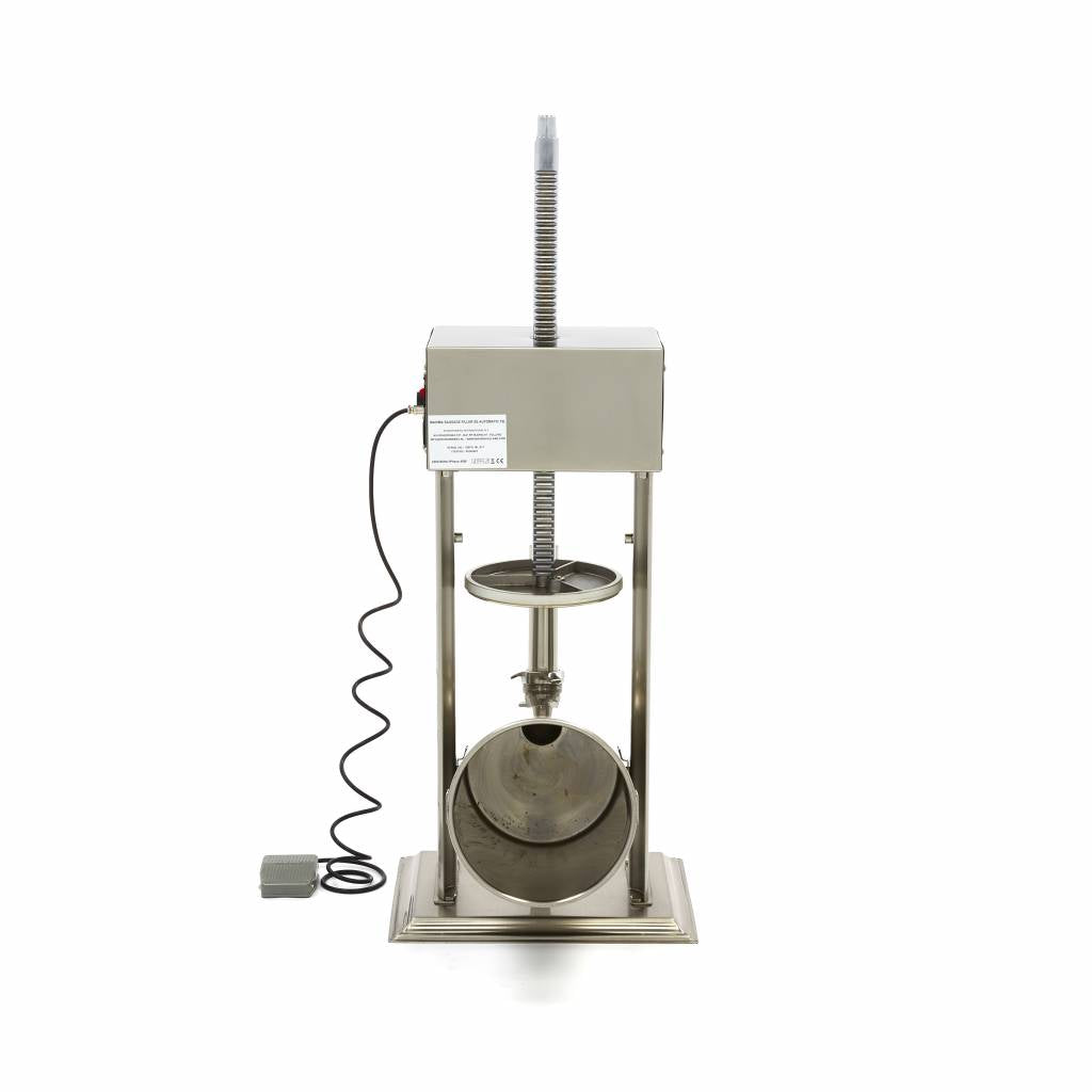 Worstenvuller - 15 L - Automatisch - Verticaal - incl. 4 Vulbuizen - MAXIMA