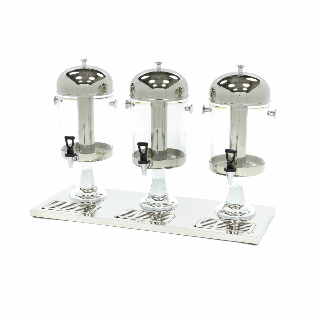 Drankdispenser - 3x 8 L - Centrale Koelbuis - Geen Stroom - MAXIMA