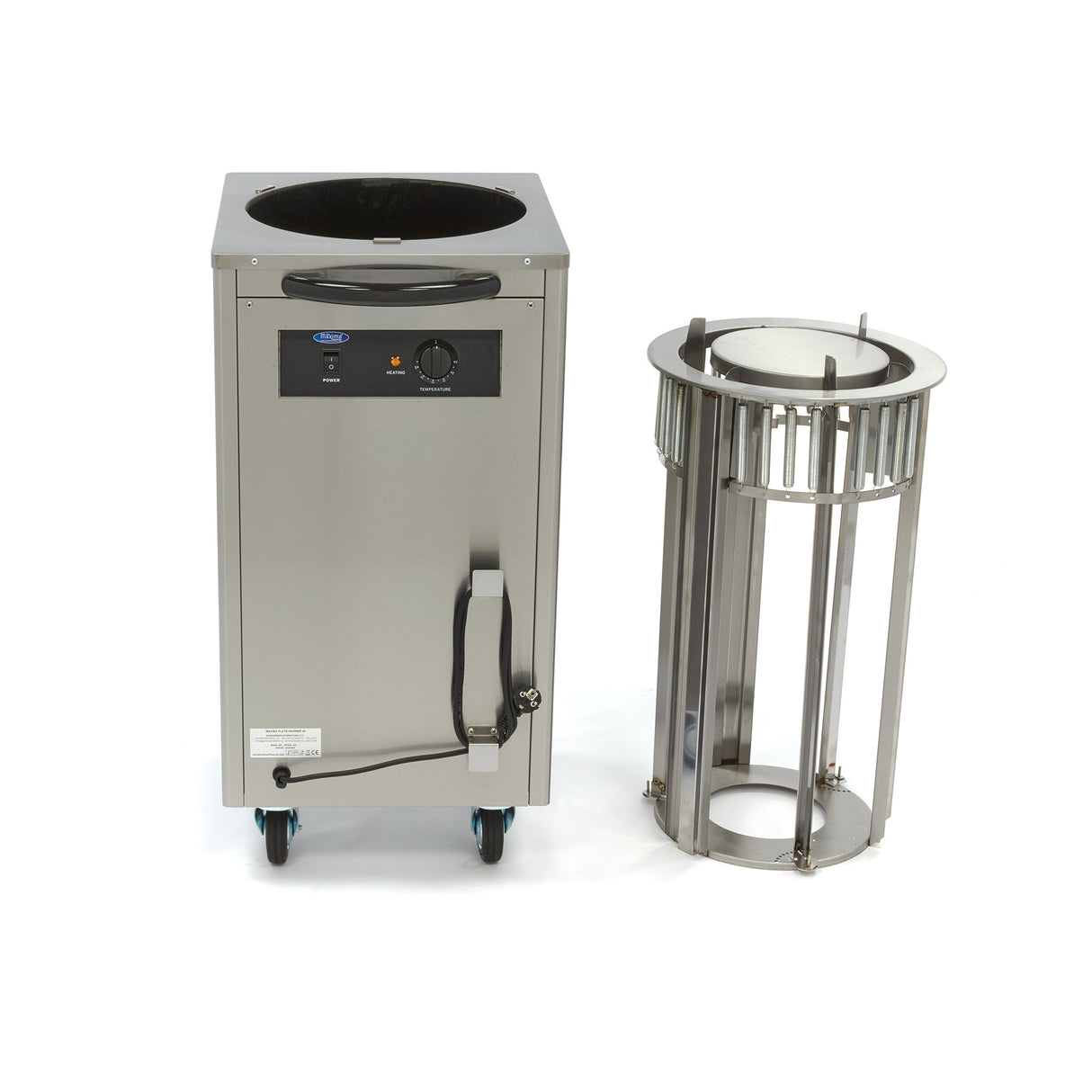 Bordenwarmer - 40 Borden - tot Ø 30 cm - op Wielen - MAXIMA